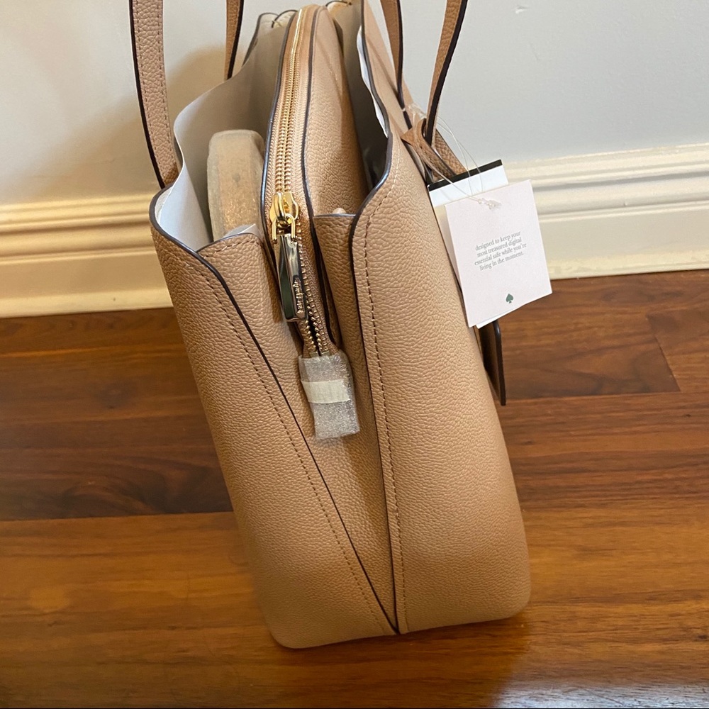 NWT Kate Spade Light Fawn Margaux Work Tote - Picture 13 of 16